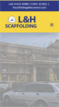 Mobile Screenshot of lhscaffolding.com